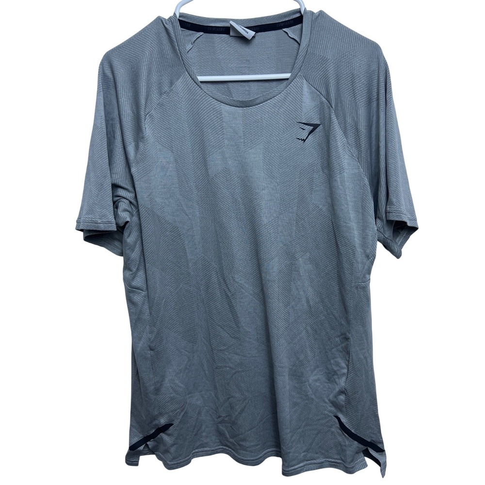 Gymshark Apex Seamless T-Shirt Mens XL Grey Short Sleeve Training Top Gorpcore